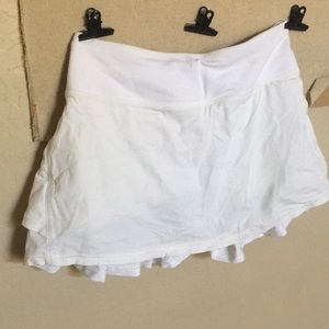 Ivivva White Tennis Skirt